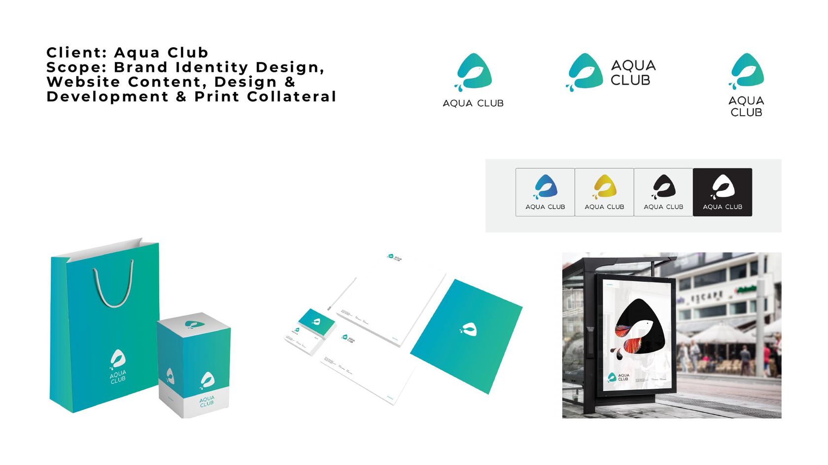 Aqua Club project board
