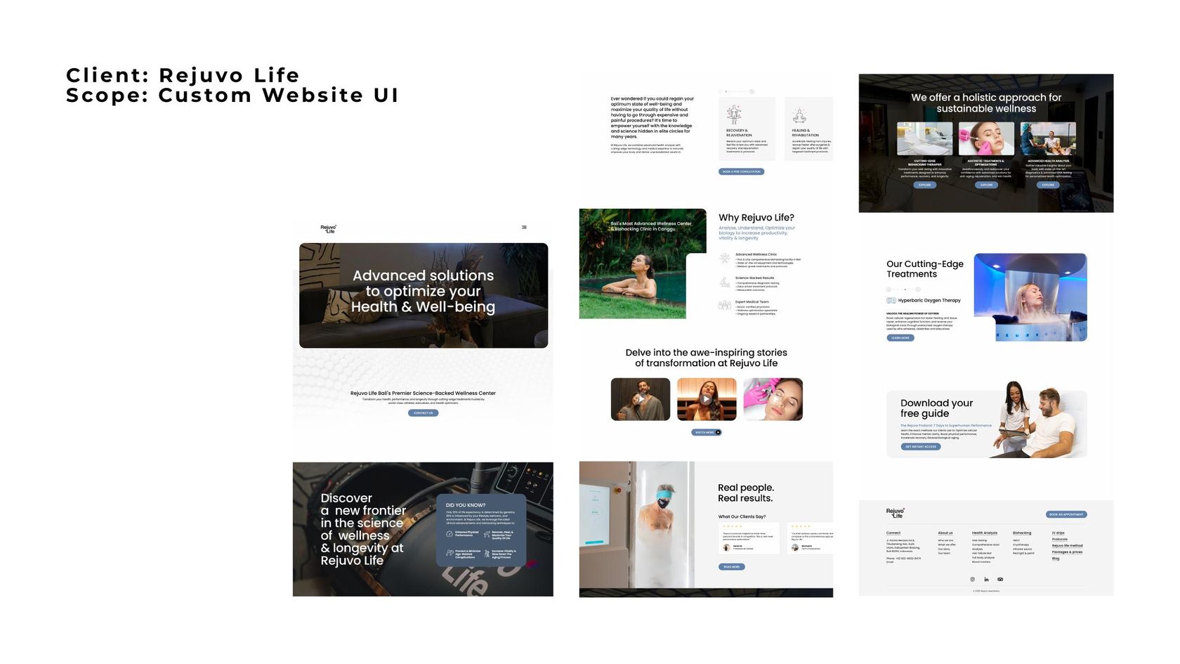 Rejuvo Life project board